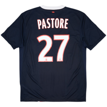 2011-12 Paris Saint-Germain Home Shirt Pastore #27 - 8/10 - (M)