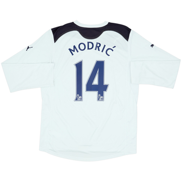 2010-11 Tottenham Home L/S Shirt Modric #14 - 6/10 - (M)