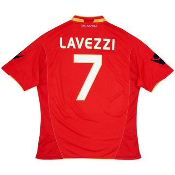 2009-10 Napoli Third Shirt Lavezzi #7 - 8/10 - (L)