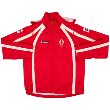 2005-06 Fiorentina Lotto Hooded Track Jacket - 5/10 - (XL)