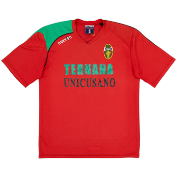 2005-06 Ternana Macron Player Issue Training Shirt #18 - 6/10 - (S)