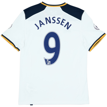 2016-17 Tottenham Home Shirt Janssen #9 - 7/10 - (L)