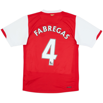 2006-08 Arsenal Home Shirt Fabregas #4 - 8/10 - (S)