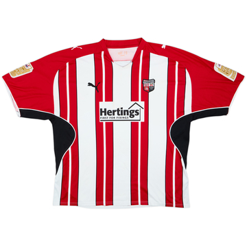 2009-10 Brentford Home Shirt - 7/10 - (XXL)