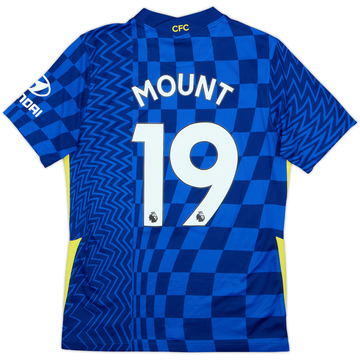 2021-22 Chelsea Home Shirt Mount #19 - 8/10 - (M)