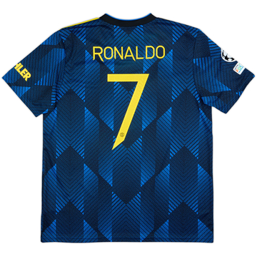2021-22 Manchester United Third Shirt Ronaldo #7 - 10/10 - (XL)