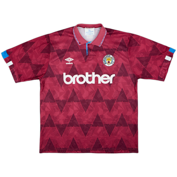 1990-92 Manchester City Away Shirt - 8/10 - (XXL)