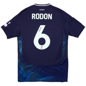 2024-25 Leeds Third Shirt Rodon #6 - 8/10 - (S)