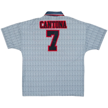 1995-96 Manchester United Away Shirt Cantona #7 - 5/10 - (L)
