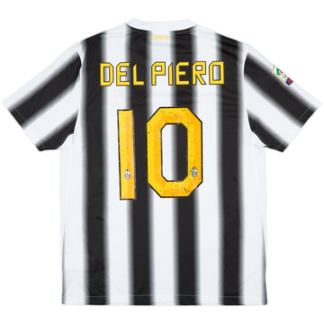 2011-12 Juventus Home Shirt Del Piero #10 - 5/10 - (L)