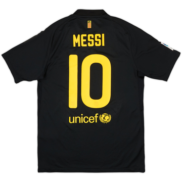 2011-12 Barcelona Away Shirt Messi #10 - 9/10 - (M)