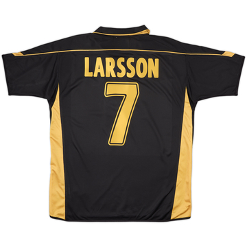 2003-04 Celtic Away Shirt Larsson #7 - 8/10 - (L)