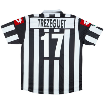 2001-02 Juventus Home Shirt Trezeguet #17 - 6/10 - (XL)