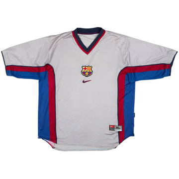 1998-00 Barcelona Away Shirt - 5/10 - (XL)
