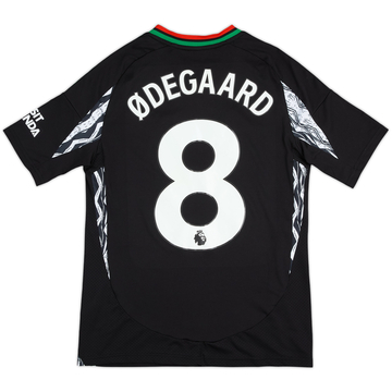 2024-25 Arsenal Away Shirt Odegaard #8 - 8/10 - (13-14 Years)