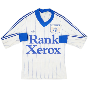 1982-83 FC Zurich Home L/S Shirt - 8/10 - (S)