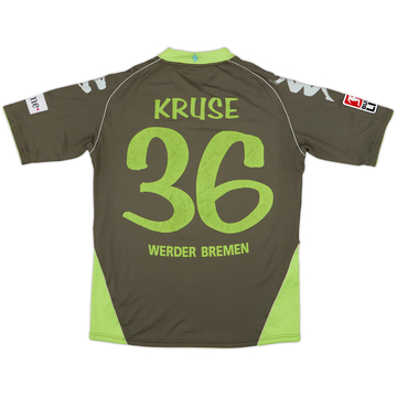 2007-08 Werder Bremen Away Shirt Kruse #36 - 6/10 - (L)