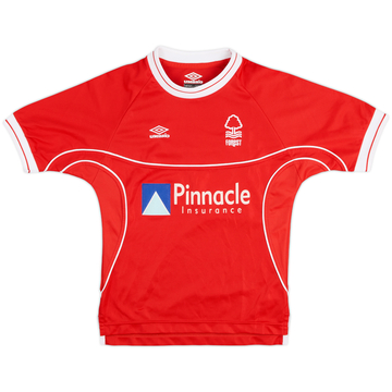 2000-02 Nottingham Forest Home Shirt - 9/10 - (9-10 Years)