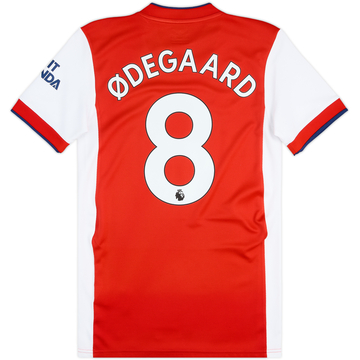 2021-22 Arsenal Home Shirt Odegaard #8 - 8/10 - (XS)