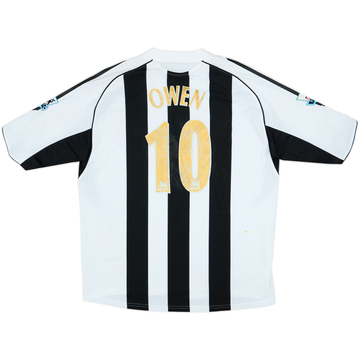 2005-07 Newcastle Home Shirt Owen #10 - 4/10 - (XL)