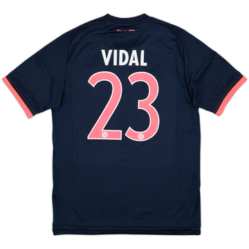 2015-16 Bayern Munich Third Shirt Vidal #23 - 8/10 - (M)