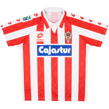 1992-93 Sporting Gijon Home Shirt - 9/10 - (L)