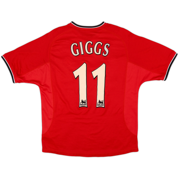 Camiseta de local del Manchester United 2000-02 - Giggs #11 - 5/10 - (M)