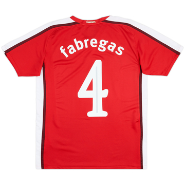 2008-10 Arsenal Home Shirt Fabregas #4 - 8/10 - (13-15 Years)