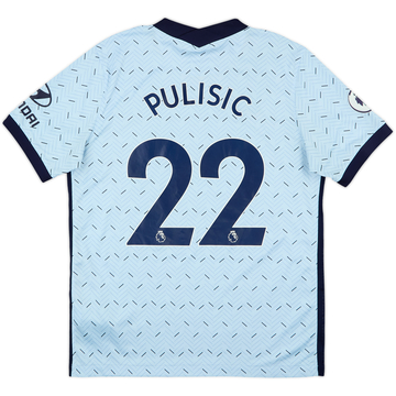 2020-21 Chelsea Away Shirt Pulisic #22 - 9/10 - (L)