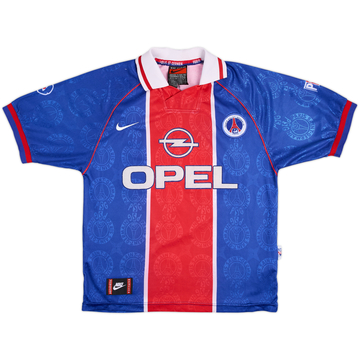 1996-97 Paris Saint-Germain Home Shirt - 4/10 - (S)