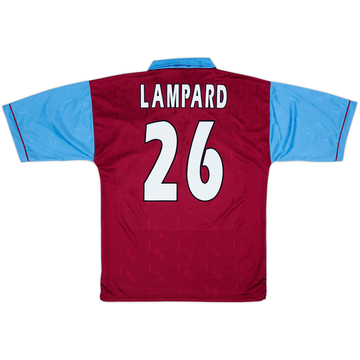 1995-97 West Ham Centenary Home Shirt Lampard #26 - 8/10 - (M)