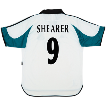 1999-00 Newcastle Away Shirt Shearer #9 - 5/10 - (L)