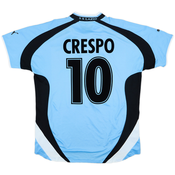 2000-01 Lazio Home Shirt Crespo #10 - 8/10 - (XL)