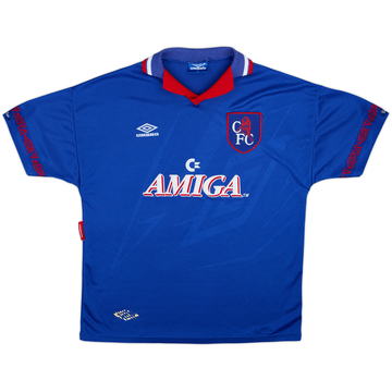 1993-94 Chelsea Home Shirt - 8/10 - (XL)