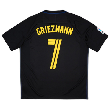 2016-17 Atletico Madrid Away Shirt Griezmann #7 - 8/10 - (L)