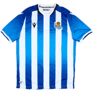 2021-22 Real Sociedad Home Shirt - 8/10 - (M)