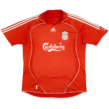 2006-08 Liverpool Home Shirt - 4/10 - (XL)