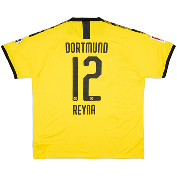 2019-20 Borussia Dortmund Home Shirt Reyna #12 - 10/10 - (XXL)