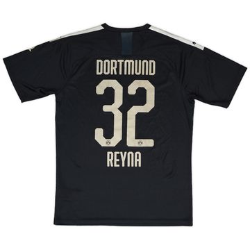 2019-20 Borussia Dortmund Player Issue Away Shirt Reyna #32 - 9/10 - (L)