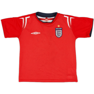 2004-06 England Away Shirt - 8/10 - (4-5 Years)