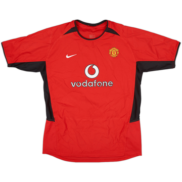 2002-04 Manchester United Home Shirt - 7/10 - (XL.Boys)