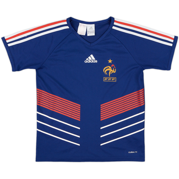 2009-10 France Basic Home Shirt - 7/10 - (L.Boys)