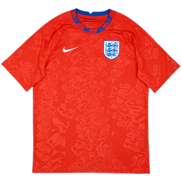 2020-21 England Nike Training Shirt - 9/10 - (L)
