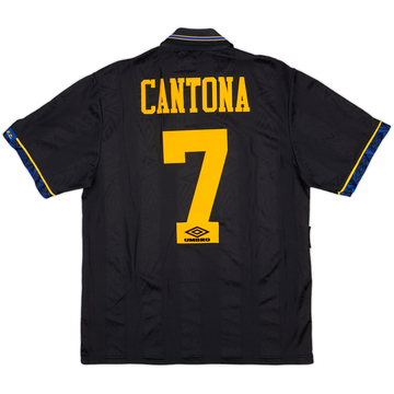 1993-95 Manchester United Away Shirt Cantona #7 - 8/10 - (M)