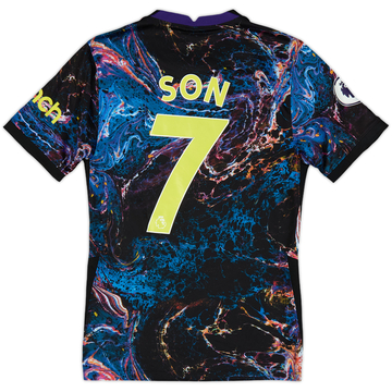 2021-22 Tottenham Away Shirt Son #7 - 7/10 - (XS)