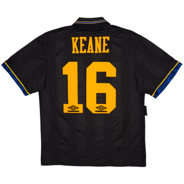 1993-95 Manchester United Away Shirt Keane #16 - 9/10 - (M)