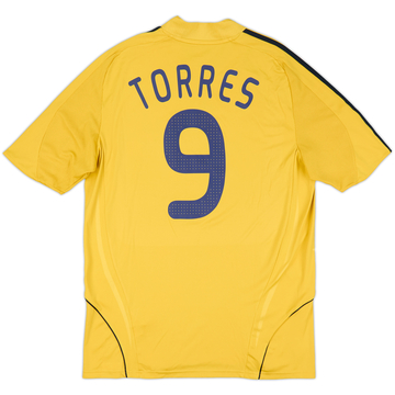 2008-10 Spain Away Shirt Torres #9 - 10/10 - (L)