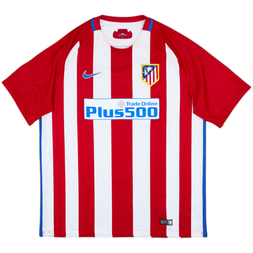 2016-17 Atletico Madrid Home Shirt - 5/10 - (XL)