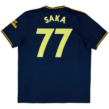 2019-20 Arsenal Third Shirt Saka #77 - 8/10 - (XL)