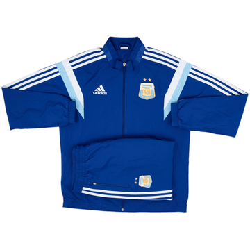 2013-14 Argentina adidas Tracksuit - 8/10 - (M)